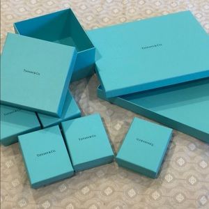 Tiffany & Co. Other - Tiffany and co boxes in different size Tiffany & Co. Other - Tiffany and co boxes in different size